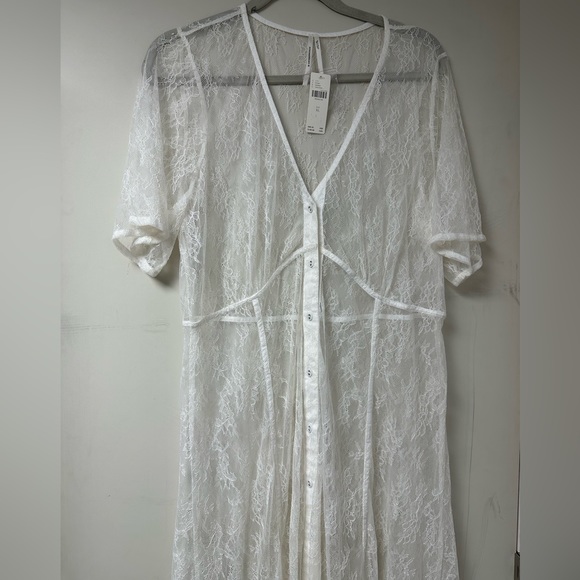 Anthropologie Lace Maxi Dress - Size XL - Picture 10 of 11